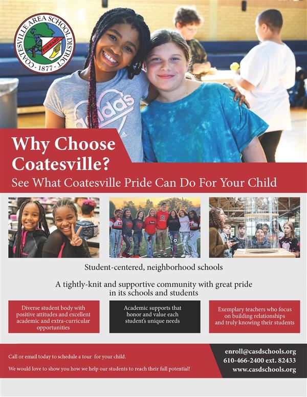 Why Choose Coatesville Area School District